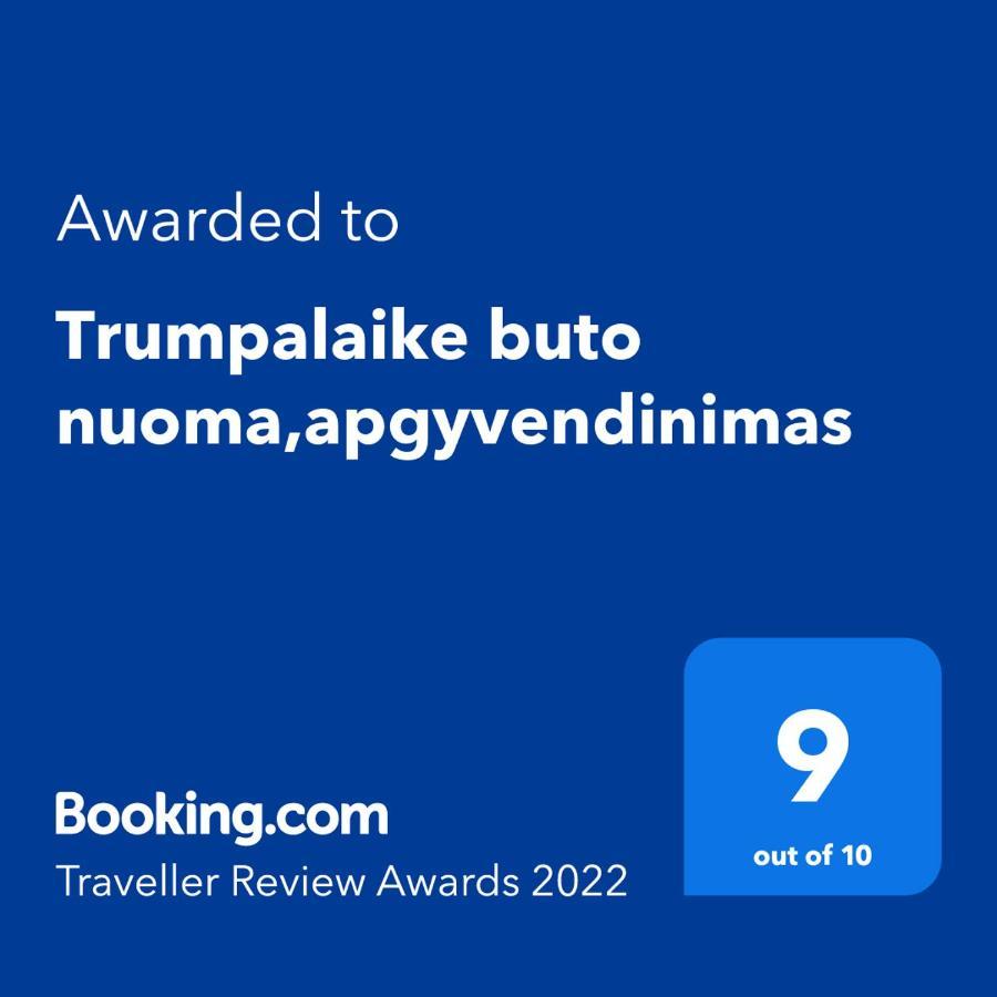 Trumpalaike Buto Nuoma,Apgyvendinimas - Bekontaktis Iejimas Rokiskis Ngoại thất bức ảnh